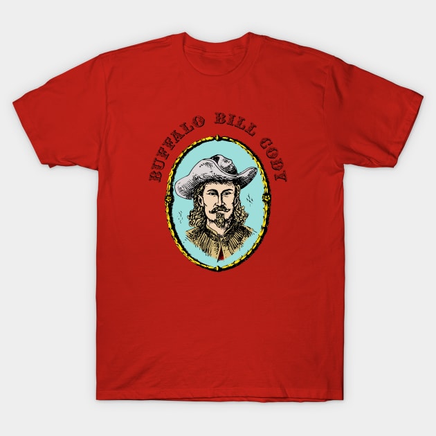 Buffalo Bill Cody T-Shirt by FieryWolf